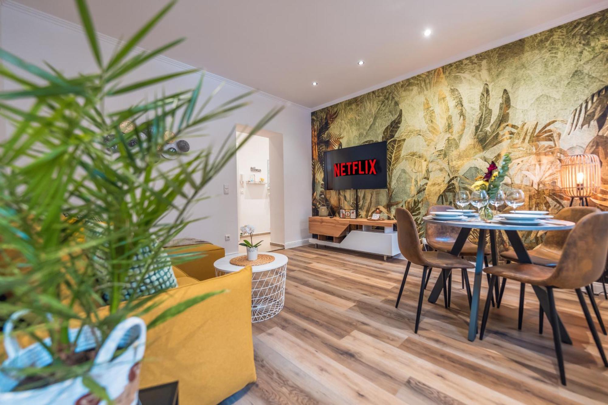 Stylisch - Ruhig - Gemuetlich - Zentral - Einladend Appartement Krefeld Buitenkant foto