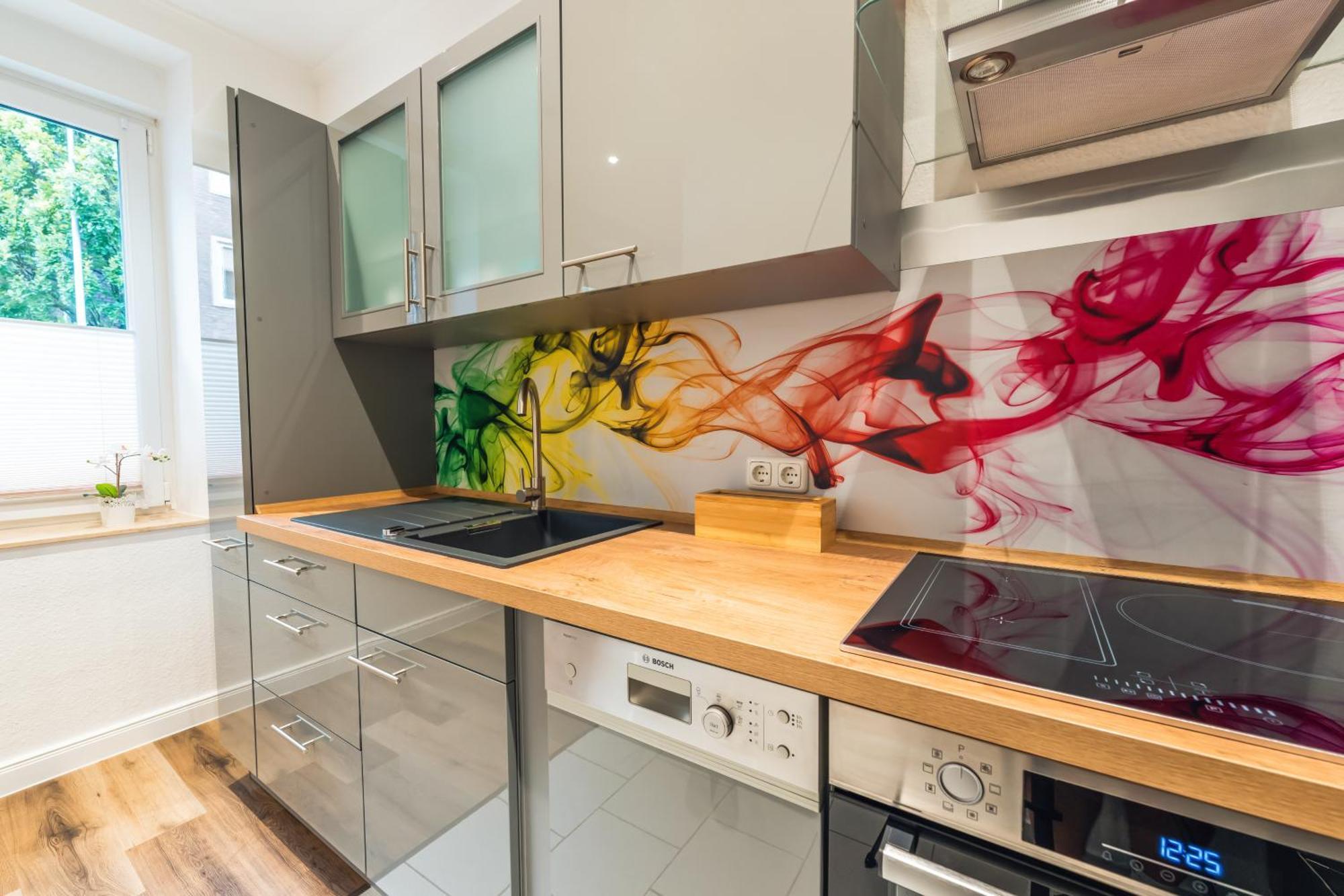 Stylisch - Ruhig - Gemuetlich - Zentral - Einladend Appartement Krefeld Buitenkant foto